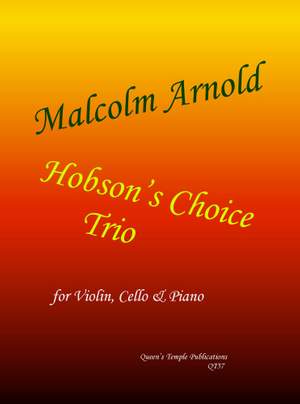 Arnold: Hobson's Choice Trio