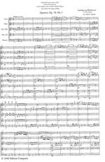 Beethoven: String quartet, Op. 18, No. 1 by Beethoven arr. wind quintet Product Image