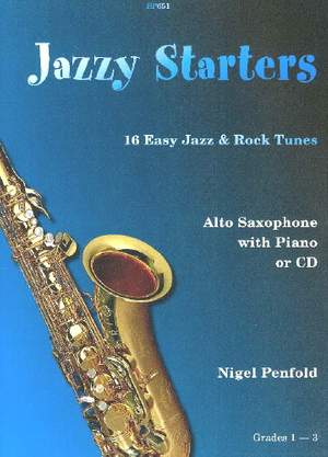 Penfold: Jazzy Starters for Alto Sax with CD