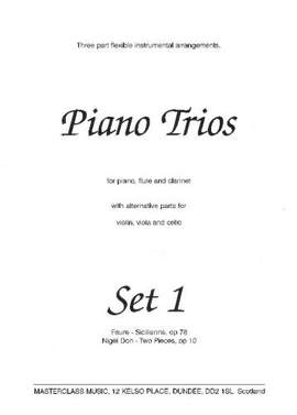 Don: Masterclass Piano Trios Set 1