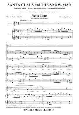 Hughes: Santa Claus/The Snowman (Harp part only)