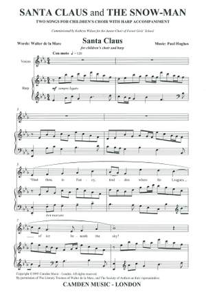 Hughes: Santa Claus/The Snowman (Harp part only)