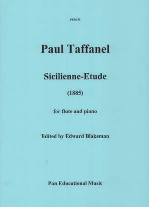 Taffanel: Sicilienne-Etude