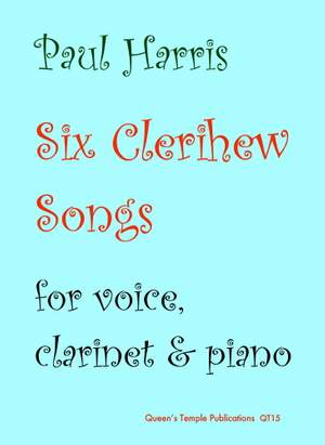 Harris: Six Clerihew Songs