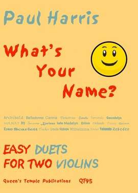 Harris: What's Your Name?