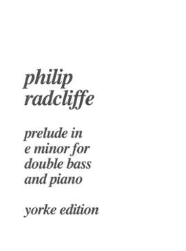 Radcliffe: Prelude in E minor