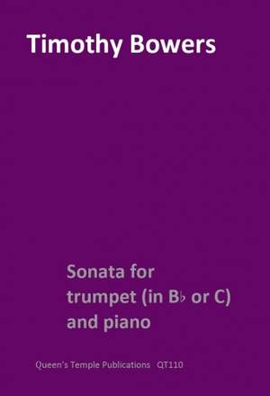 Bowers: Sonata for trumpet and piano