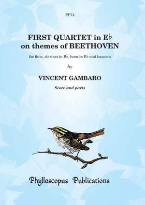 Gambaro: First Quartet in E flat on themes of BEETHOVEN