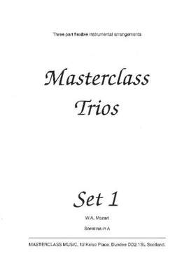 Mozart: Masterclass Trios Set 1