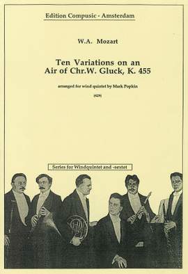 Mozart: Ten Variations on an Air by Gluck K455