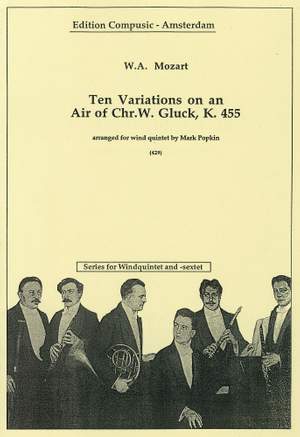 Mozart: Ten Variations on an Air by Gluck K455