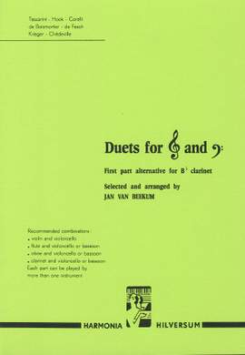van Beekum: Duets for treble and bass clef