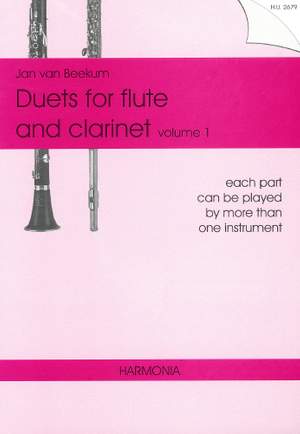 van Beekum: Duets for Flute and Clarinet Volume 1