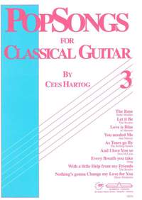 Hartog: PopSongs for Classical Guitar Volume 3
