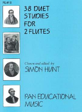 Hunt: 38 Duet Studies for 2 Flutes