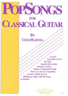 Hartog: PopSongs for Classical Guitar Volume 1