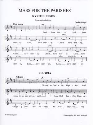 Sanger: Mass For The Parishes