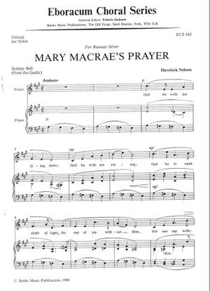 Nelson: Mary Macrae's Prayer