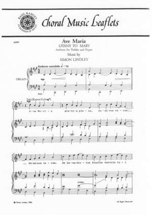 Lindley: Ave Maria (Litany To Mary)