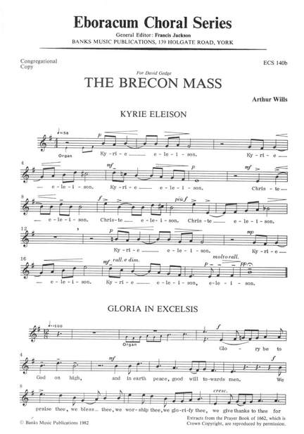 Wills: Brecon Mass, The