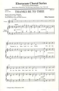 Sammes: Thanks Be To Thee