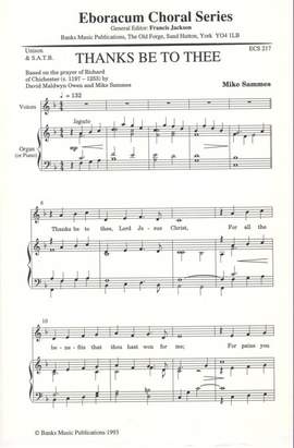 Sammes: Thanks Be To Thee