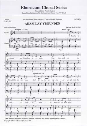 Hoyle: Adam Lay Ybounden