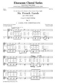 Lethbridge: Six French Carols