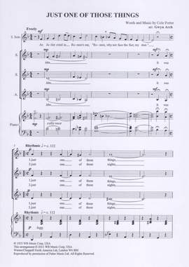 Porter: Just One Of Those Things
