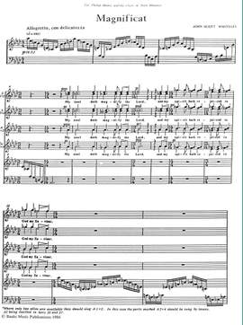Whiteley: Magnificat & Nunc Dimittis