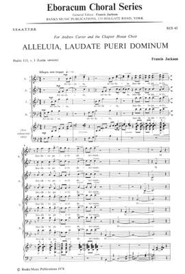 Jackson: Alleluia Laudate Pueri Dominum