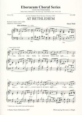 Mold: At Bethlehem