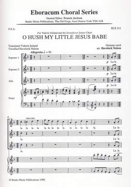 Nelson: O Hush My Little Jesus