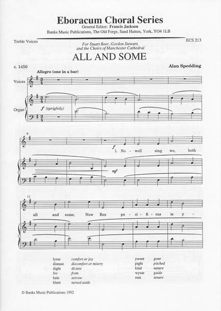 Spedding: All And Some