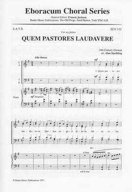 Spedding: Quem Pastores Laudevere