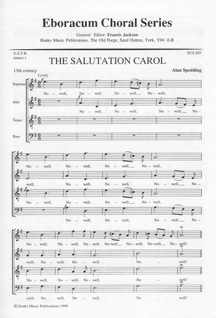 Spedding: Salutation Carol, The