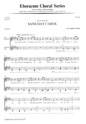 Carter: Sans Day Carol