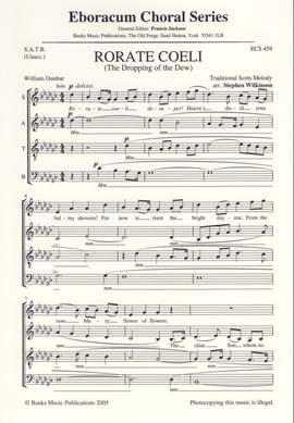 Wilkinson: Rorate Coeli (The Dropping Of The Dew)