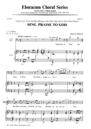Jackson: Sing Praise To God