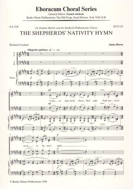 Brown: Shepherds' Nativity Hymn, The