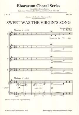 Barsham: Sweet Was The Virgin's Song