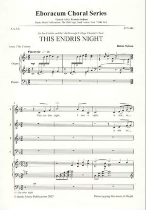 Nelson: This Endris Night