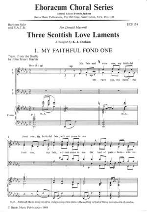 Dinham: Three Scottish Love Laments