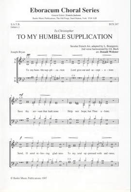To My Humble Supplication