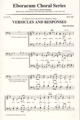 Marshall: Versicles & Responses