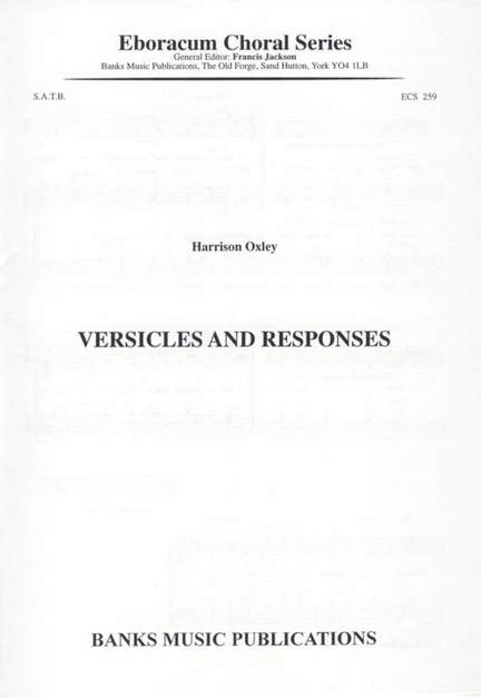 Oxley: Versicles & Responses