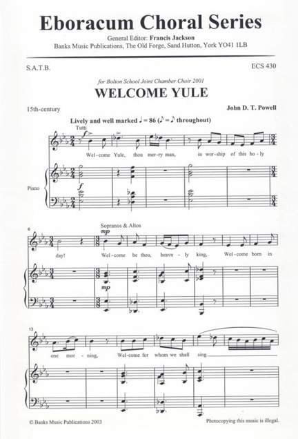 Powell: Welcome Yule