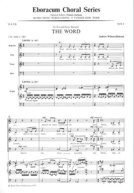 Wilson-Dickson: Word, The