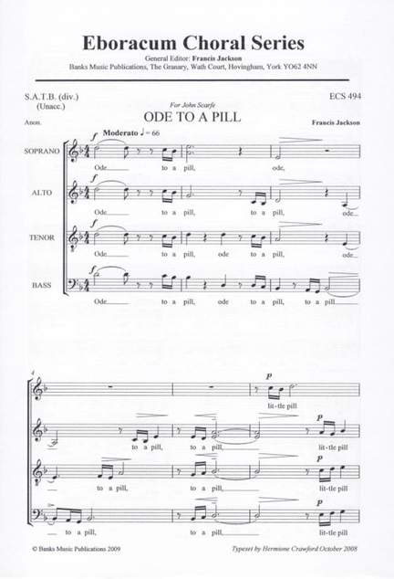 Jackson: Ode To A Pill