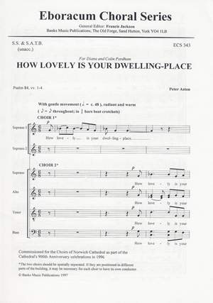 Aston: How Lovely Is Your Dwelling-Place